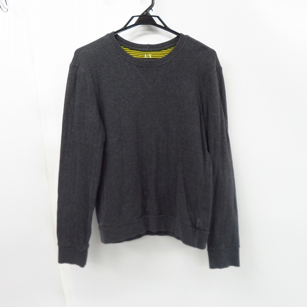 実際に弊社で買取させて頂いたARMANI EXCHANGE/アルマーニエクスチェンジ クルーネック スウェット/S
