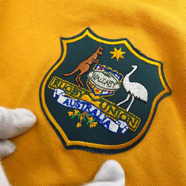 実際に弊社で買取させて頂いたCanterbury/カンタベリー オーストラリア代表  Wallabies/ワラビーズ 半袖ラガーシャツ size：M 2点セットの画像 6枚目