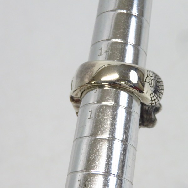 実際に弊社で買取させて頂いたBloody Mary/ブラッディマリー 08X'MAS限定 太極図リング/指輪/15号の画像 9枚目