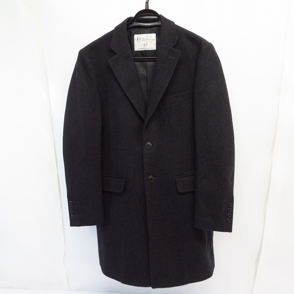 実際に弊社で買取させて頂いた417 by EDIFICE/エディフィス カシミア混 ウールチェスターコート S