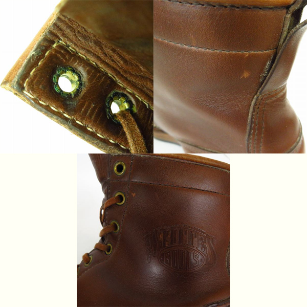 実際に弊社で買取させて頂いたWHITE'S BOOTS/ホワイツブーツ SMOKE JUMPER 350MV LTT British Tan 350-MV/US9.5の画像 6枚目
