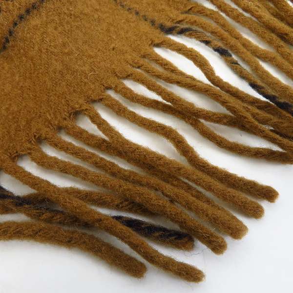 実際に弊社で買取させて頂いたBurberrys/バーバリーズ ウール チェック柄 ストール  の画像 4枚目