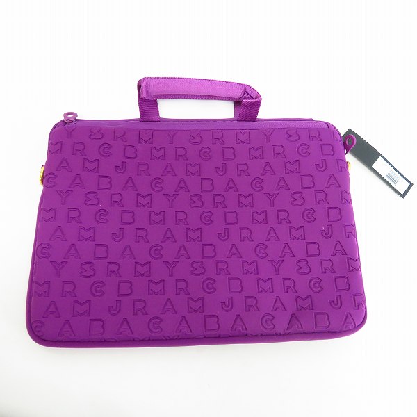 実際に弊社で買取させて頂いた【未使用】MARC BY MARC JACOBS/マークバイマークジェイコブス 2WAY PCケース/ブリーフケース M6123020の画像 1枚目
