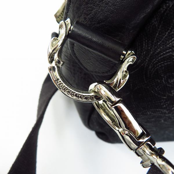 実際に弊社で買取させて頂いたDEAL DESIGN/ディールデザイン キャンバスコンビ キャリースパイダー 2WAY ボストンバッグ の画像 7枚目