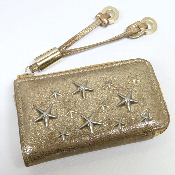 実際に弊社で買取させて頂いたJIMMY CHOO/ジミーチュウ スタースタッズ コインケース 