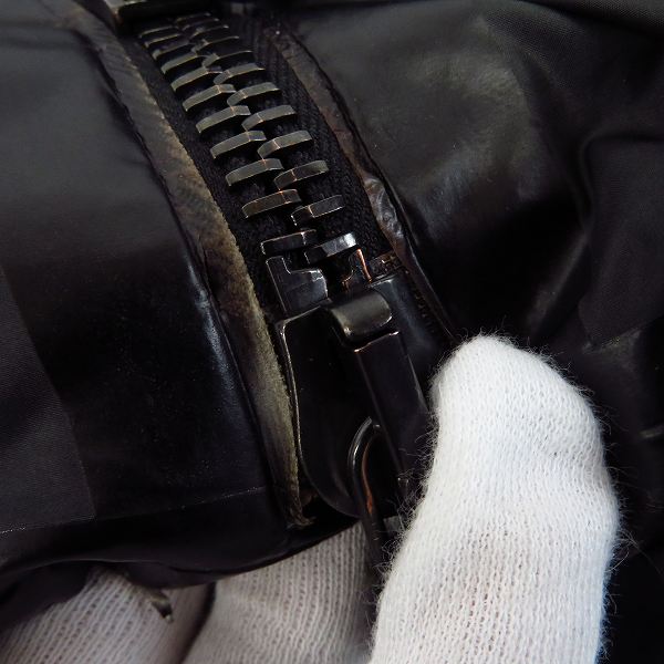 実際に弊社で買取させて頂いたThe Viridi-anne/ヴィリディアン ダウンベスト シームレス VI-1567-06/1の画像 8枚目