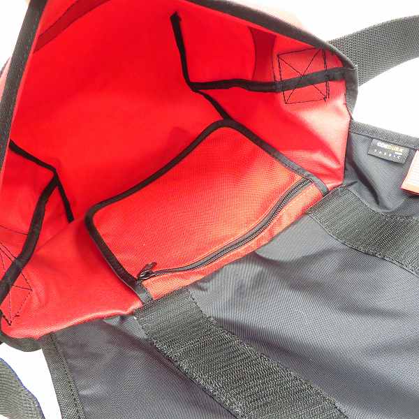 実際に弊社で買取させて頂いたManhattan Portage/マンハッタンポーテージ メッセンジャーバッグ レッド/赤の画像 5枚目