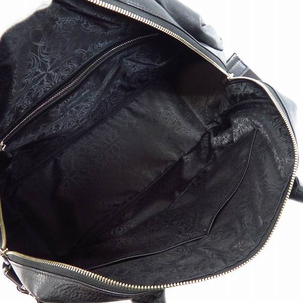 実際に弊社で買取させて頂いたDEAL DESIGN/ディールデザイン キャンバスコンビ キャリースパイダー 2WAY ボストンバッグ の画像 4枚目