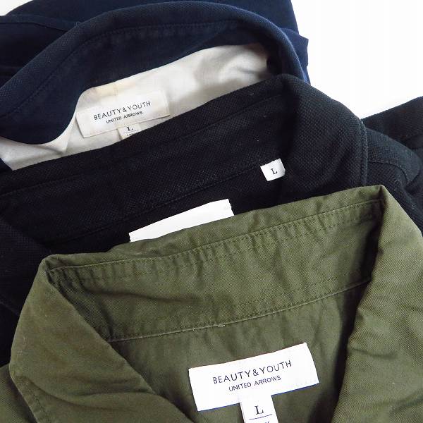 実際に弊社で買取させて頂いたUNITED ARROWS/ユナイテッドアローズ EDIFICE/エディフィス ステンカラー/ダッフルコート/シャツ M/L/46 5点セットの画像 1枚目