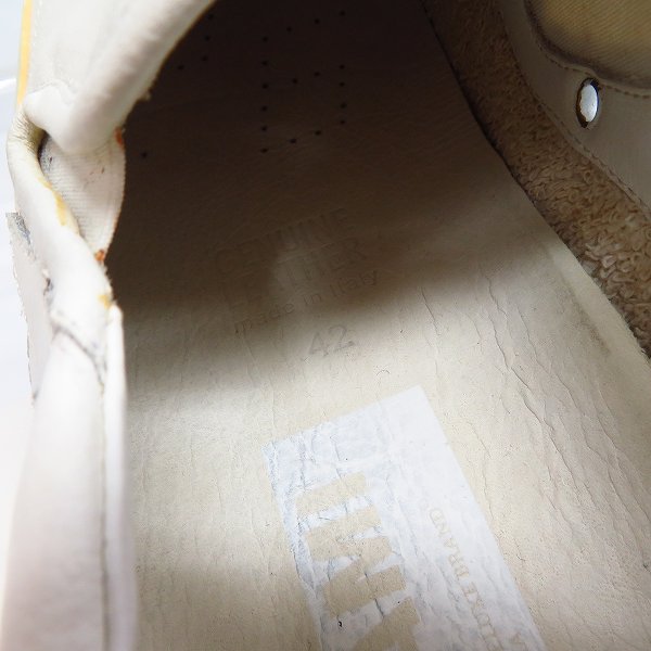 実際に弊社で買取させて頂いたGOLDEN GOOSE/ゴールデングース 世界3000足限定 シリアルNO入り HANAMI/ハナミ スニーカー/42の画像 6枚目