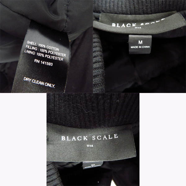 実際に弊社で買取させて頂いたBLACK SCALE/ブラックスケール コットン ジャケット/Mの画像 2枚目