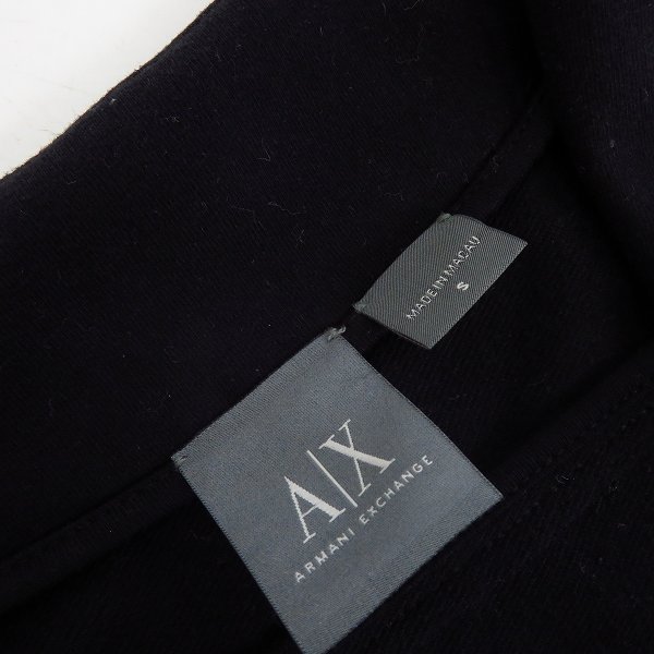 実際に弊社で買取させて頂いたARMANI EXCHANGE/アルマーニエクスチェンジ デニム ベスト/スウェット ベスト/S/M 2点セットの画像 2枚目