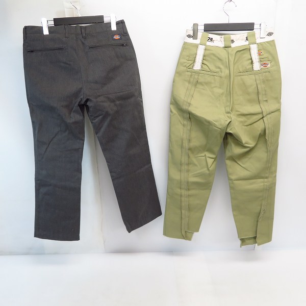 実際に弊社で買取させて頂いたDICKIES/ディッキーズ BOWWOW/バウワウ ワークパンツ ベージュ/グレー ボトムス 32/S 2点セットの画像 1枚目