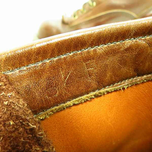 実際に弊社で買取させて頂いたWHITE'S BOOTS/ホワイツブーツ 375B SMOKE JUMPER スモークジャンパー ブラウン 8.5Eの画像 5枚目