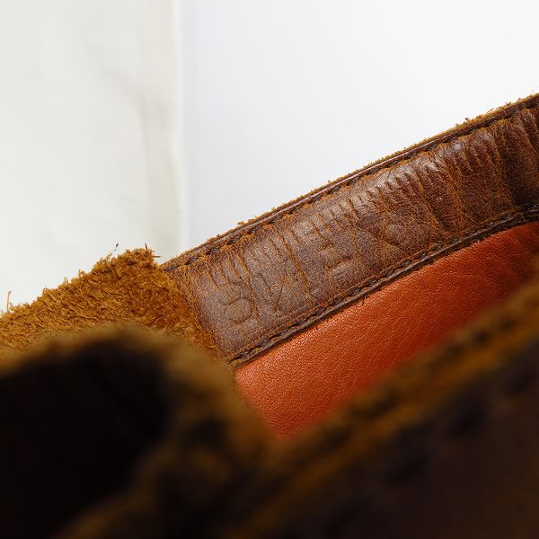 実際に弊社で買取させて頂いたWHITE'S BOOTS/ホワイツブーツ 375V SMOKE JUMPER スモークジャンパー ブラウン 8.5Eの画像 5枚目