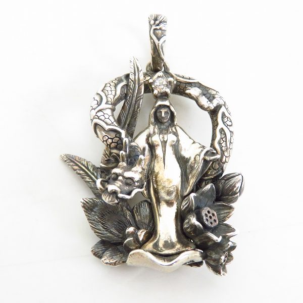 実際に弊社で買取させて頂いたBloody Mary/ブラッディマリー マリア&ドラゴン ペンダントトップ