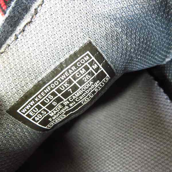 実際に弊社で買取させて頂いたKEEN/キーン JASPER/ジャスパー シューズ 1014823/26.0の画像 5枚目
