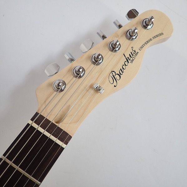 実際に弊社で買取させて頂いた★【美品】Bacchus/バッカス BTE-1R BBD テレキャスターType ソフトケース付の画像 3枚目