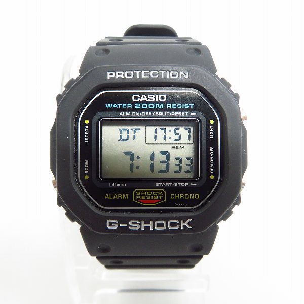 G-SHOCK/Gショック スクリューバック スピードモデル/DW-5600C-1の買取 