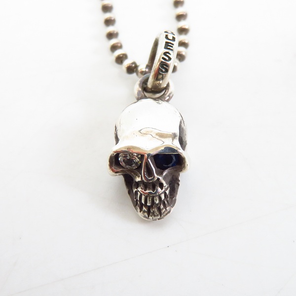 実際に弊社で買取させて頂いた【ギャラ付き】STANLEY GUESS/スタンリーゲス ラージスカルw ネックレス チャームの画像 1枚目