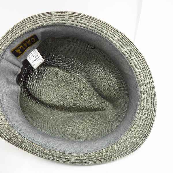 実際に弊社で買取させて頂いたCA4LA/カシラ 中折れハット ZKN01721の画像 4枚目
