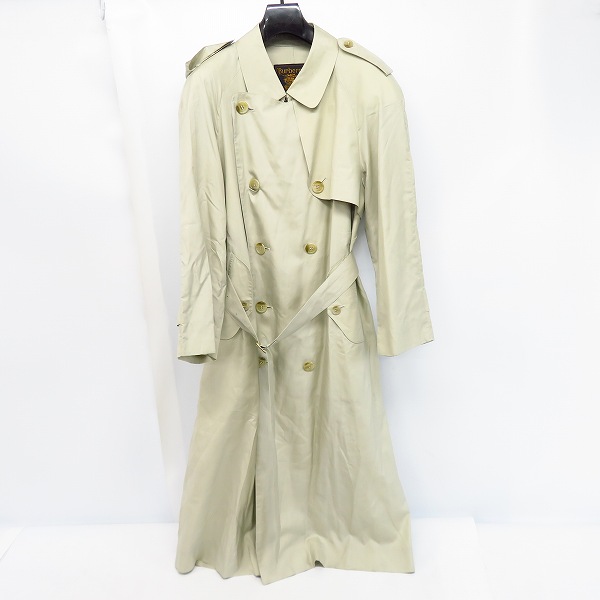 実際に弊社で買取させて頂いたBURBERRYS/バーバリーズ PRESTIGE COLLECTION シルク ロングトレンチコート 