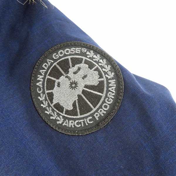 実際に弊社で買取させて頂いた【JPタグ】CANADA GOOSE/カナダグース EDIFICE別注 CRESTON PARKA/クレストン パーカ ダウンジャケット 3481JMB/Lの画像 4枚目