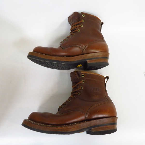 実際に弊社で買取させて頂いたWHITE'S BOOTS/ホワイツブーツ SMOKE JUMPER 350MV LTT British Tan 350-MV/US9.5の画像 3枚目