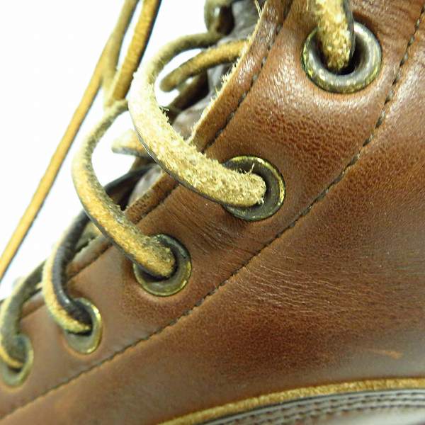 実際に弊社で買取させて頂いたWHITE'S BOOTS/ホワイツブーツ 375B SMOKE JUMPER スモークジャンパー ブラウン 8.5Eの画像 7枚目