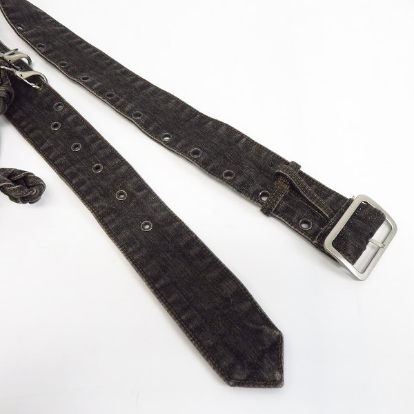 実際に弊社で買取させて頂いたJPG/Jean Paul Gaultier/ジャンポールゴルチエ デニムベルトの画像 2枚目