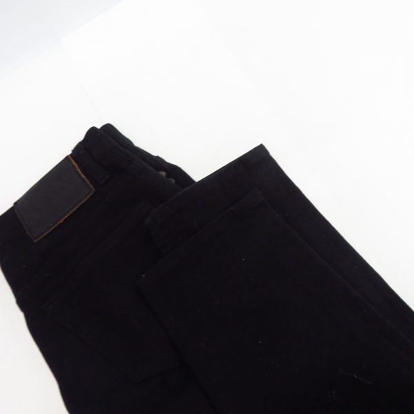 実際に弊社で買取させて頂いたHYSTERICS/ヒステリックス スタッズ装飾 スリムパンツ ブラック size：XXS の画像 7枚目