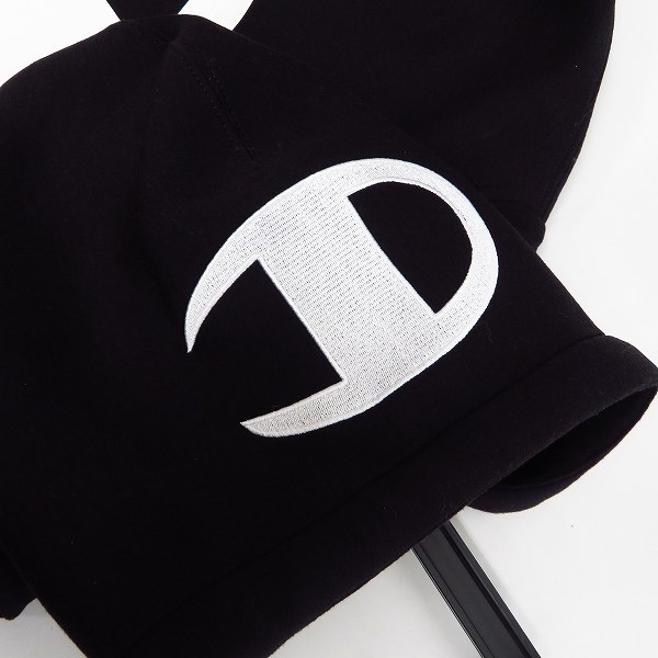 実際に弊社で買取させて頂いたChampion/チャンピオン×atmos/アトモス LAB WRAM AIR PULLOVER HOODIE SWEATSHIRT/スウェットパーカー size：Mの画像 8枚目