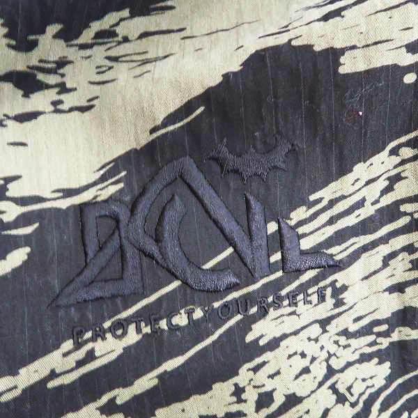 実際に弊社で買取させて頂いたBACK CHANNEL/バックチャンネル GHOSTLION CAMO HOODED JACKET/Mの画像 5枚目