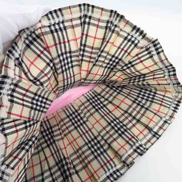 実際に弊社で買取させて頂いた【未使用】BURBERRY/バーバリー キッズ ノースリーブワンピース/Sの画像 5枚目