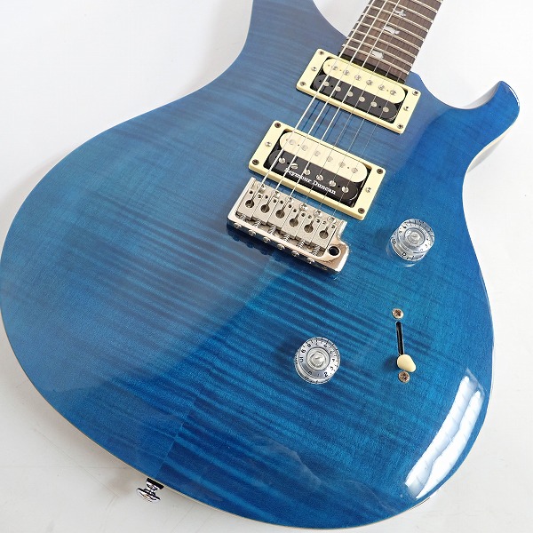 実際に弊社で買取させて頂いた★PRS/Paul Reed Smith/ポールリードスミス SE Custom 24 ダンカンPU搭載 バードインレイ ギグケース付 の画像 4枚目