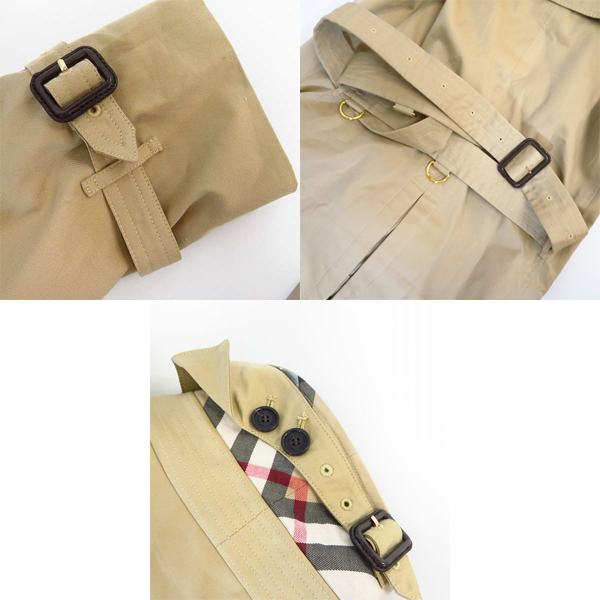 実際に弊社で買取させて頂いたBURBERRY/バーバリー PRORSUM/プローサム KENSINGTON/ケンジントン トレンチコート 52の画像 8枚目