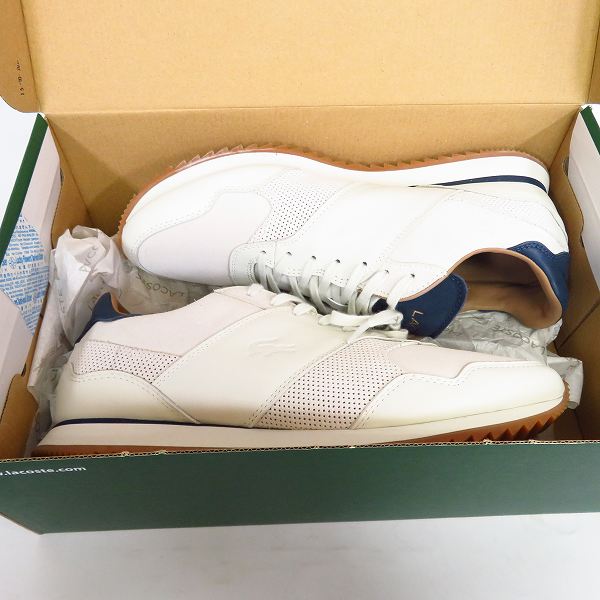 実際に弊社で買取させて頂いたLACOSTE/ラコステ AESTHET LUXE 120 1 スニーカー 43の画像 8枚目