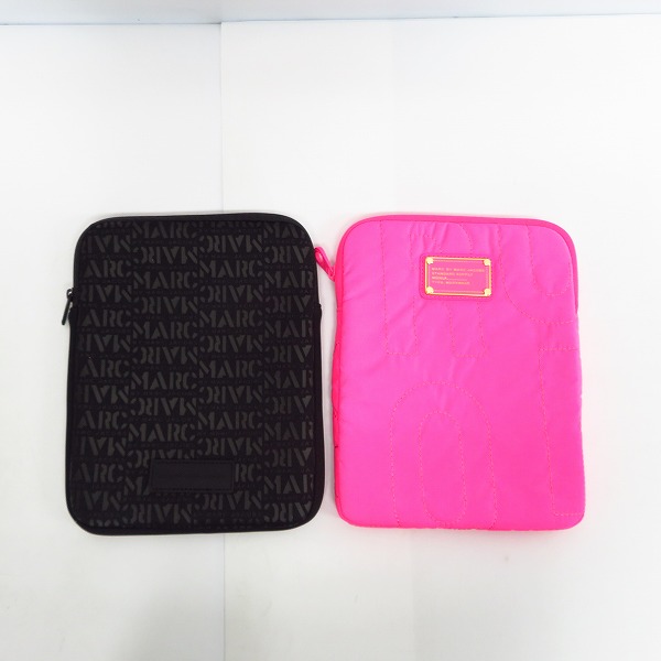実際に弊社で買取させて頂いた【未使用】MARC BY MARC JACOBS/マークバイマークジェイコブス タブレットケース M6131072/M0001054 2点セット