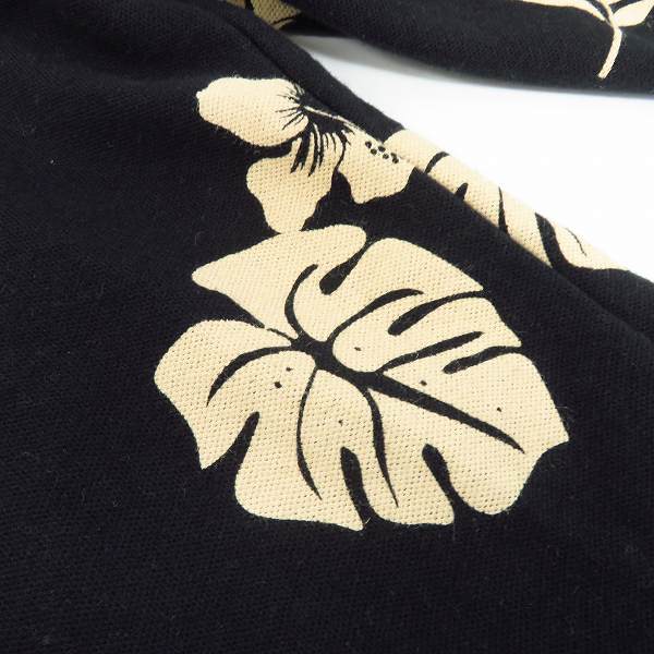 実際に弊社で買取させて頂いたHYDROGEN/ハイドロゲン ハイビスカス/スカル刺繍 ポロシャツ/XXLの画像 8枚目
