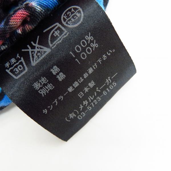 実際に弊社で買取させて頂いたDIET BUTCHER SLIM SKIN/ダイエットブッチャースリムスキン 総柄 Tシャツ/1の画像 4枚目