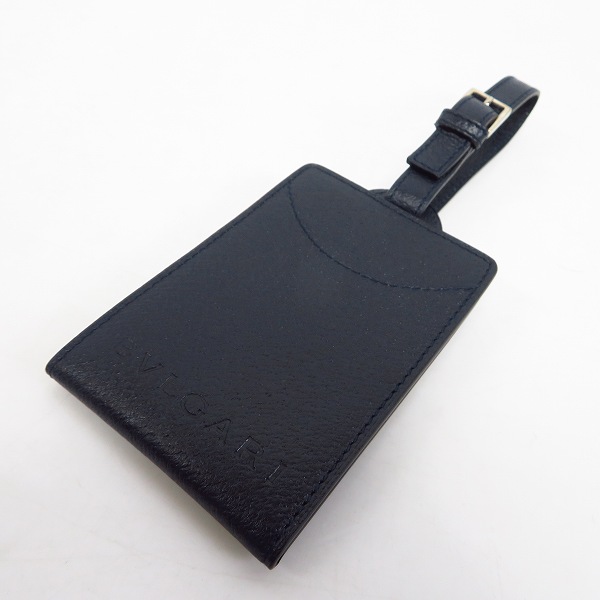 実際に弊社で買取させて頂いたBVLGARI/ブルガリ レザー ベルトループ付き パスケース