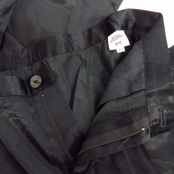 実際に弊社で買取させて頂いたJEAN PAUL GAULTIER HOMME/ジャンポールゴルチェオム ワイドパンツ 48 の画像 4枚目