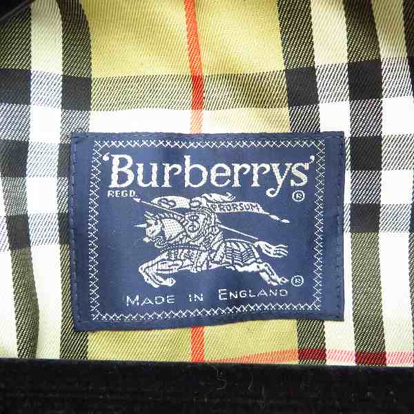 実際に弊社で買取させて頂いたBurberry’s/バーバリーズ 裏地チェック柄 ステンカラーコート size：44の画像 2枚目