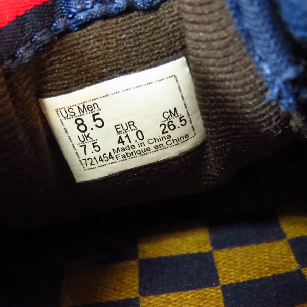 実際に弊社で買取させて頂いたVANS×INDEPENDENT/バンズ×インデペンデント Gilbert Crockett/ギルバート クロケット スニーカー VN0A38COUHL/26.5の画像 5枚目