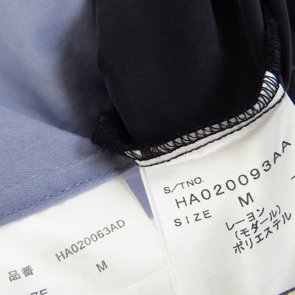 実際に弊社で買取させて頂いたHARE/ハレ 長袖シャツ パープル系/ネイビー系 size：M 2点セットの画像 3枚目