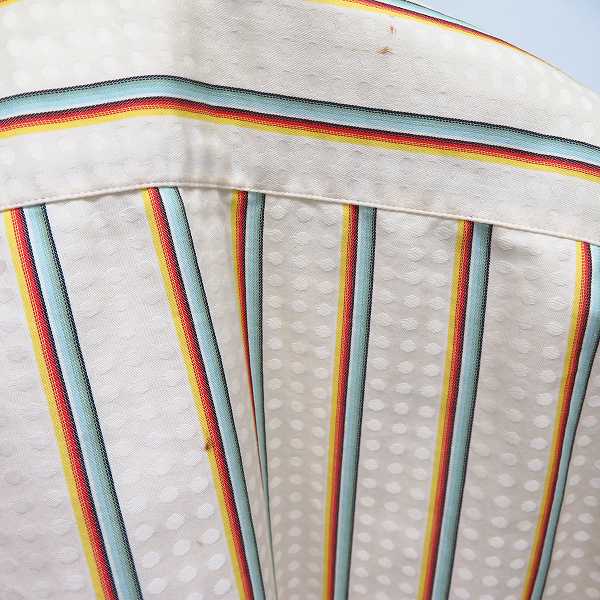 実際に弊社で買取させて頂いたETRO/エトロ L/Sストライプシャツ/42の画像 7枚目