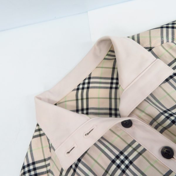 実際に弊社で買取させて頂いたBURBERRY BLUE LABEL/バーバリーブルーレーベル ワンピース チェック柄 38の画像 4枚目