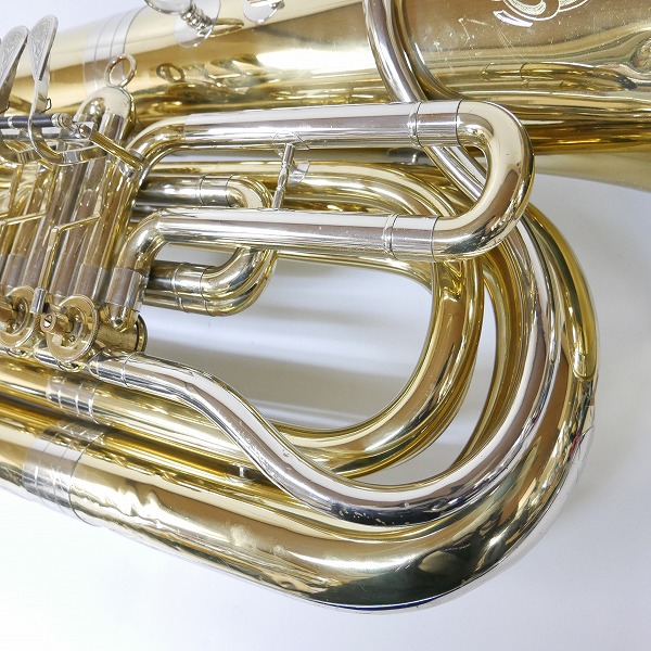 実際に弊社で買取させて頂いた★【ジャンク】KAWAI/カワイ EBB-590L チューバ ハードケース付きの画像 4枚目