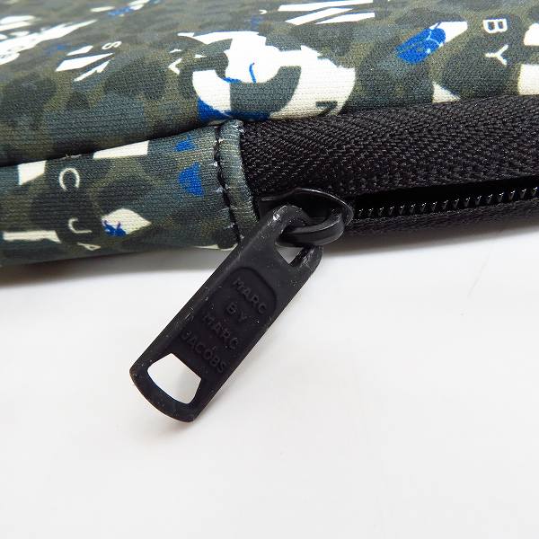 実際に弊社で買取させて頂いた【未使用】MARC BY MARC JACOBS/マークバイマークジェイコブス PC タブレットケース/クラッチバッグ M0001054Aの画像 6枚目
