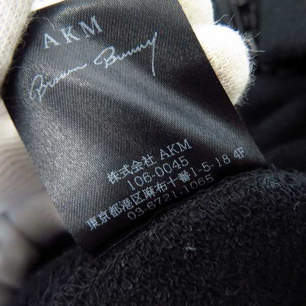 実際に弊社で買取させて頂いたAKM×BROWN BUNNY/エイケイエム×ブラウンバニー PULLOVER STAR LOGO サイドジップパーカー ZJ058/Mの画像 4枚目